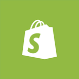 Shopify logo.