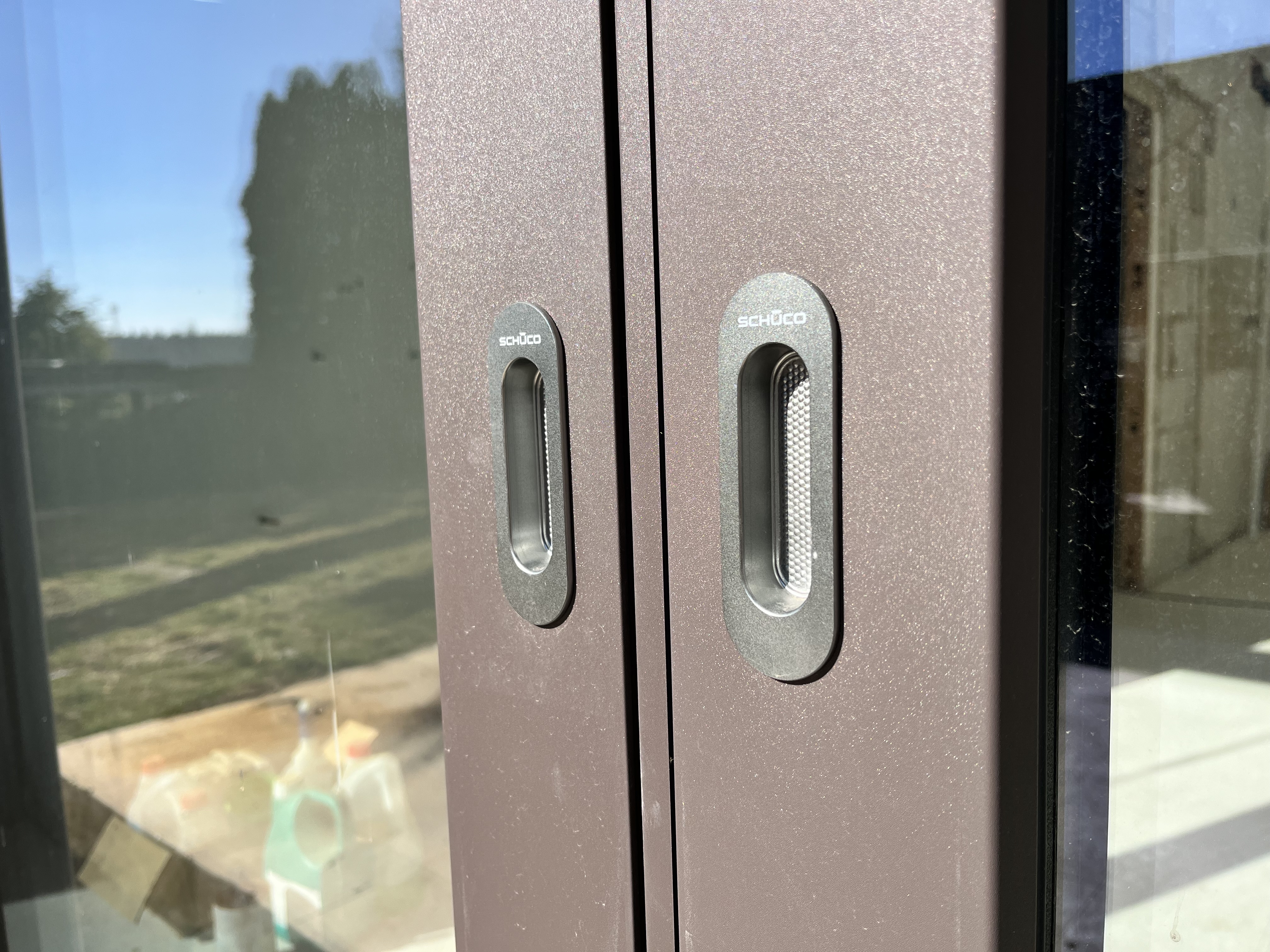 Venkovní mušle nerez Schüco