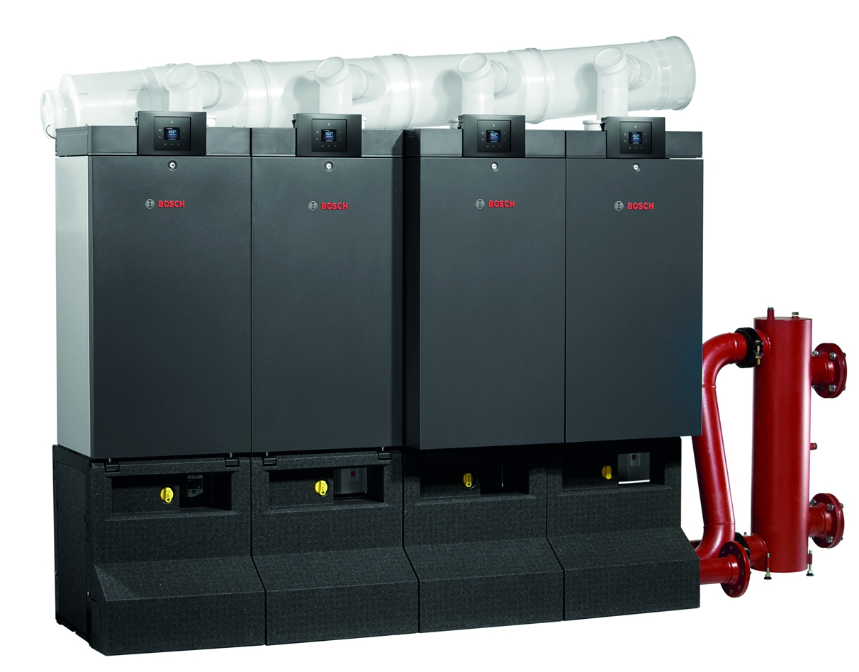 Nefit Bosch introduceert meest compacte cascade Nefit Bosch