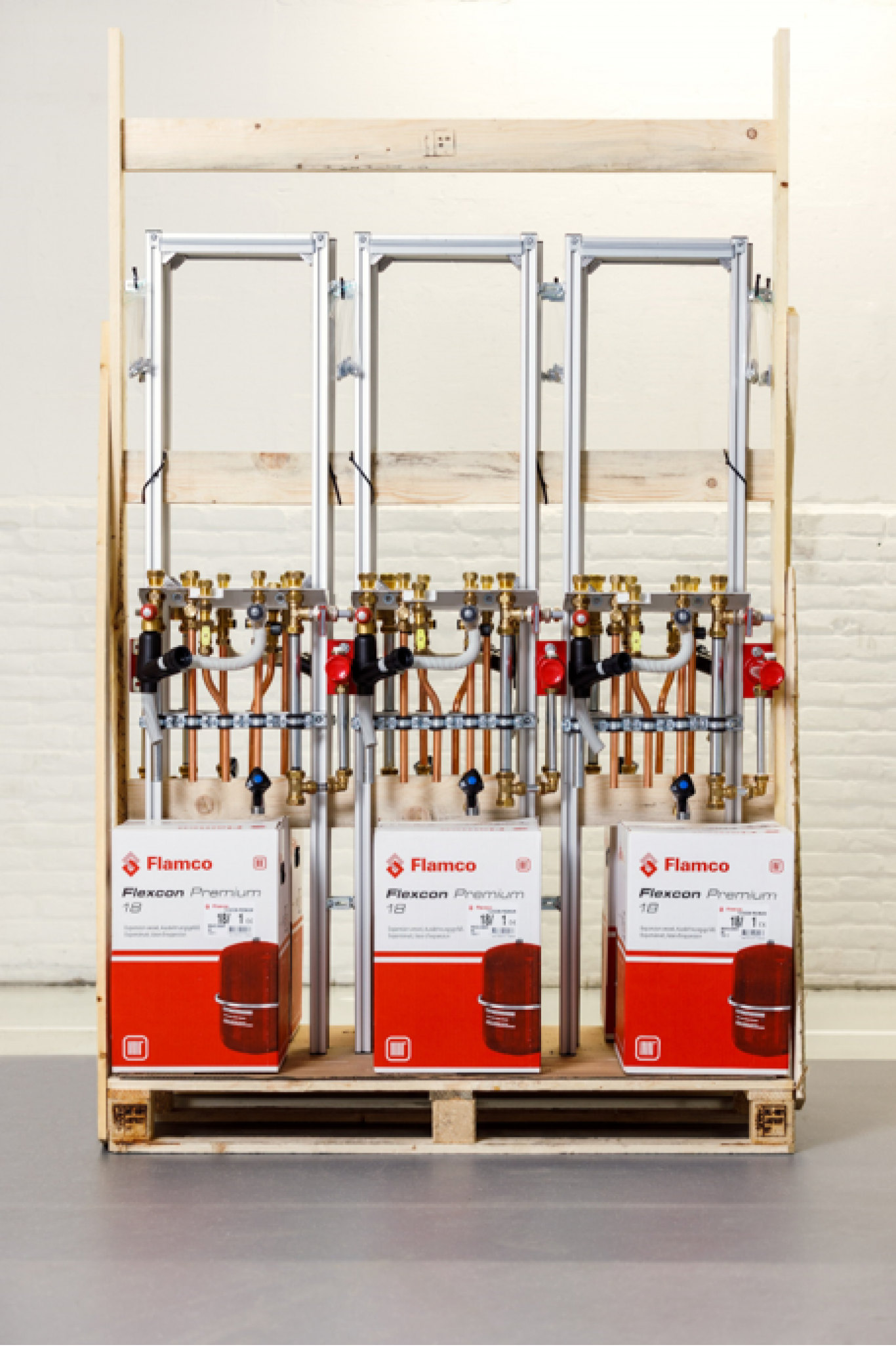 Prefab installatieframe