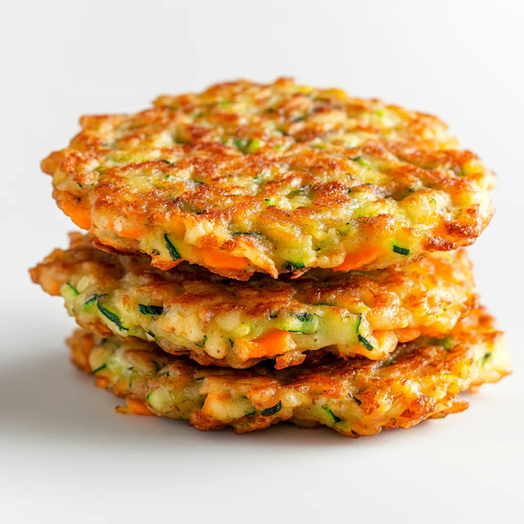 Zucchini and Carrot Fritters