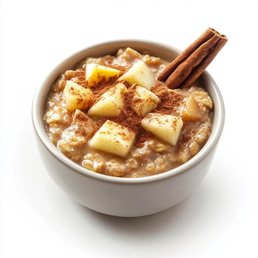 Baked Apple and Cinnamon Oatmeal