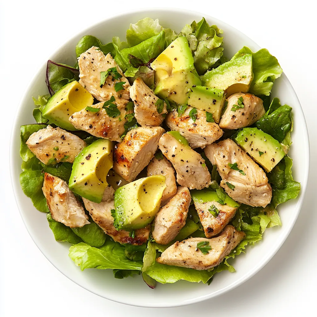 Chicken and Avocado Salad