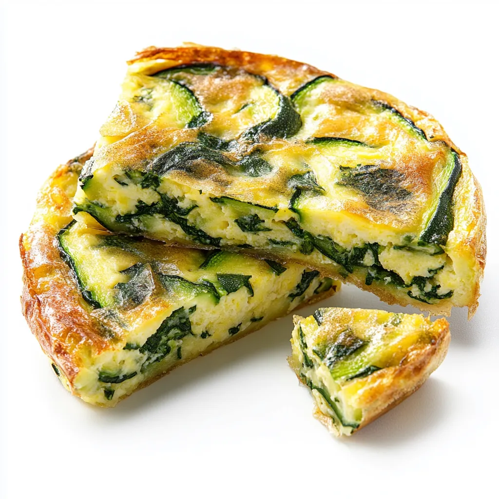 Zucchini and Spinach Frittata