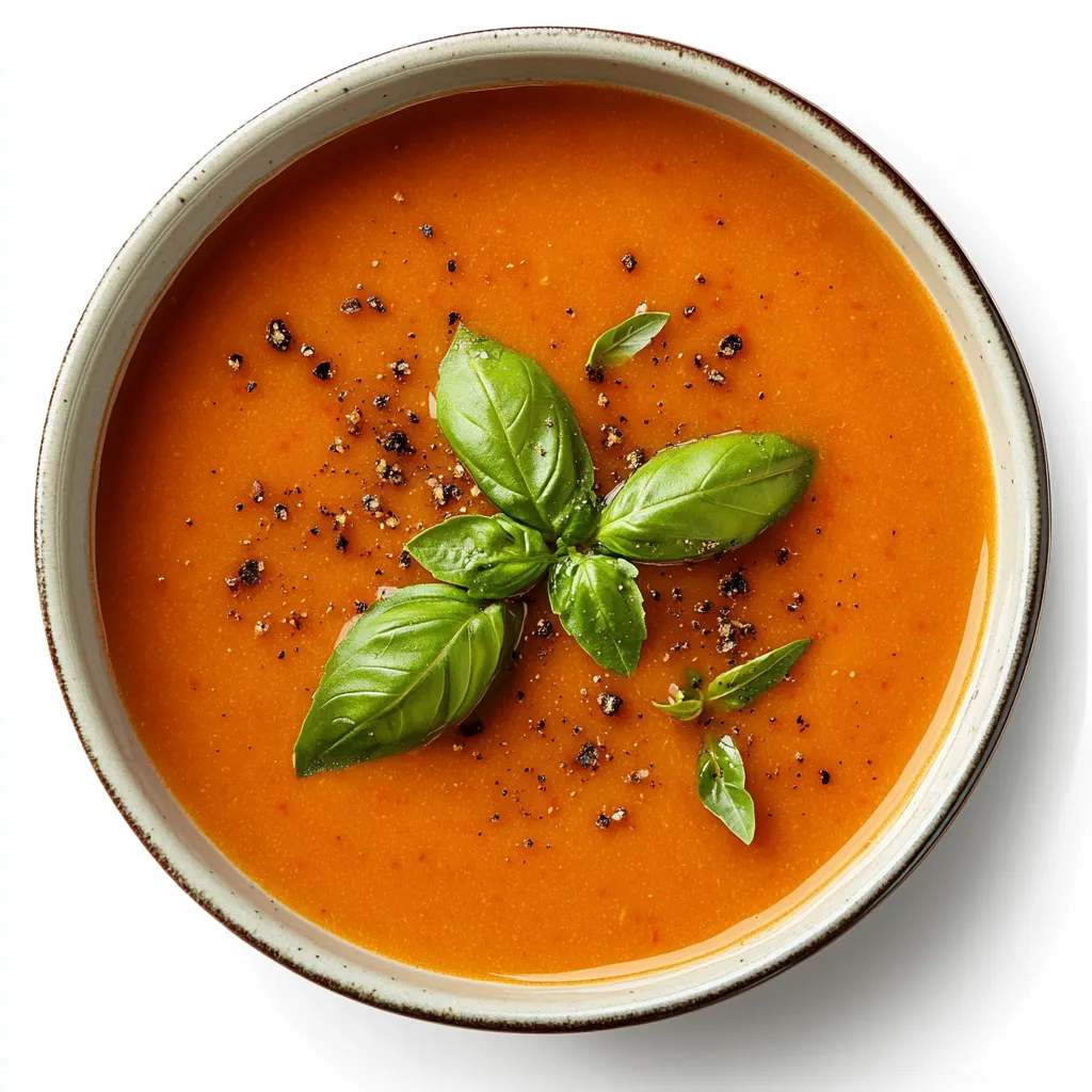 Creamy Tomato Basil Soup