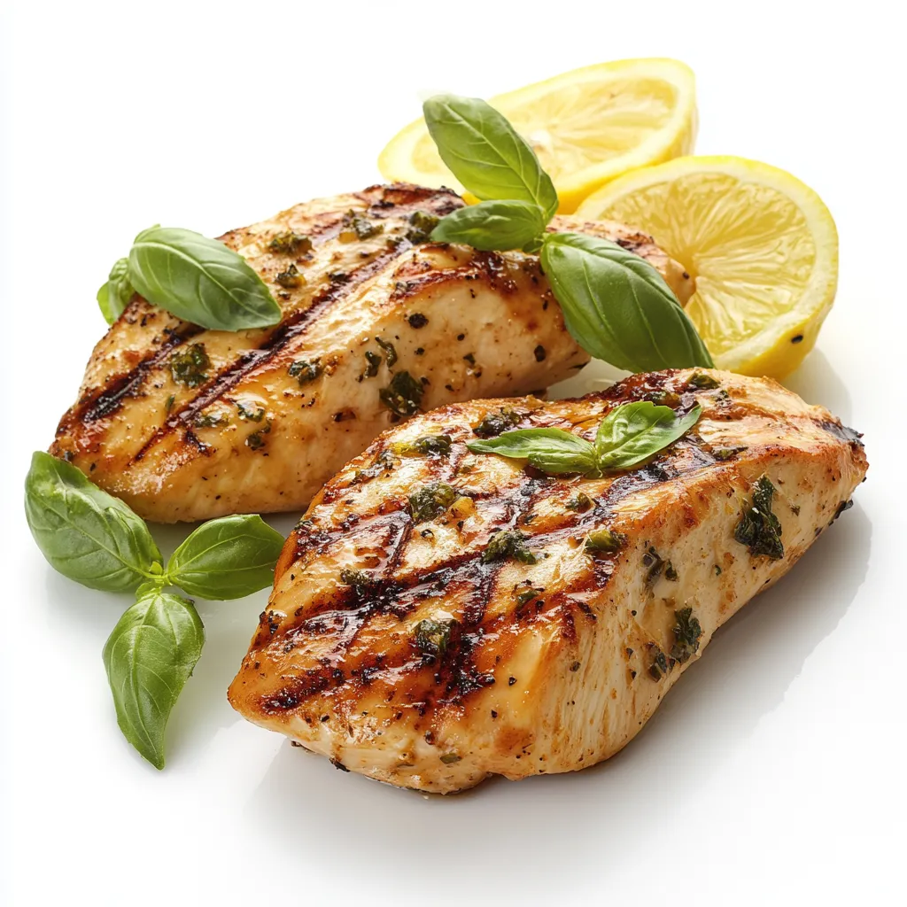 Lemon Basil Grilled Chicken