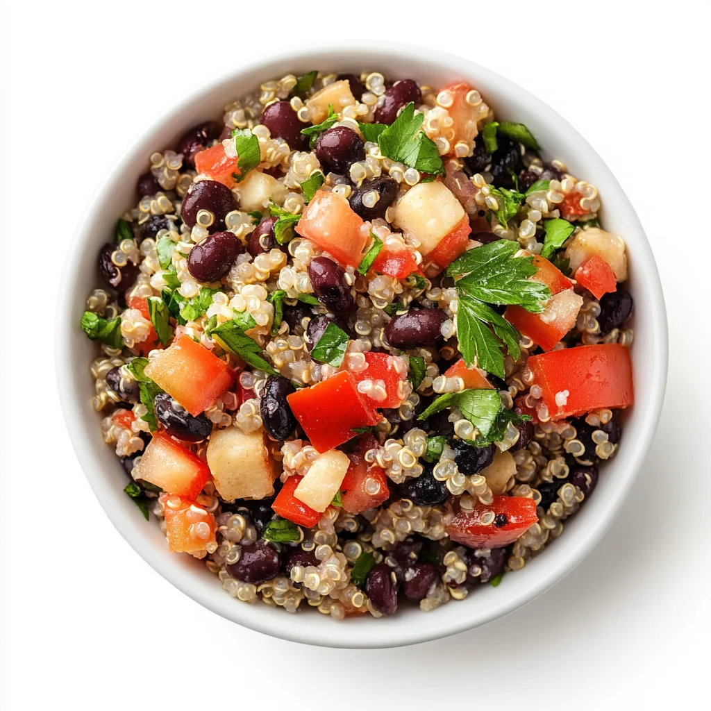 Quinoa and Black Bean Salad