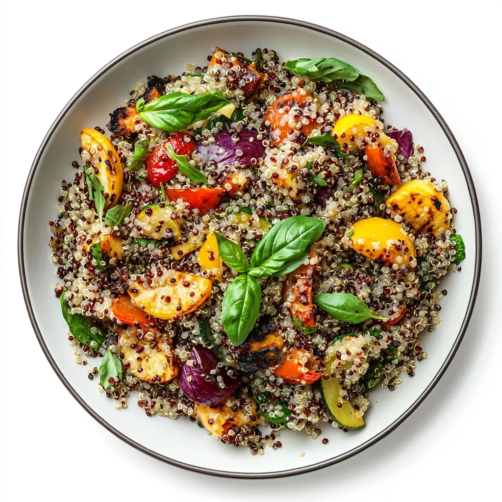 Quinoa and Grilled Vegetable Salad