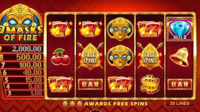 9 Masks of Fire slot