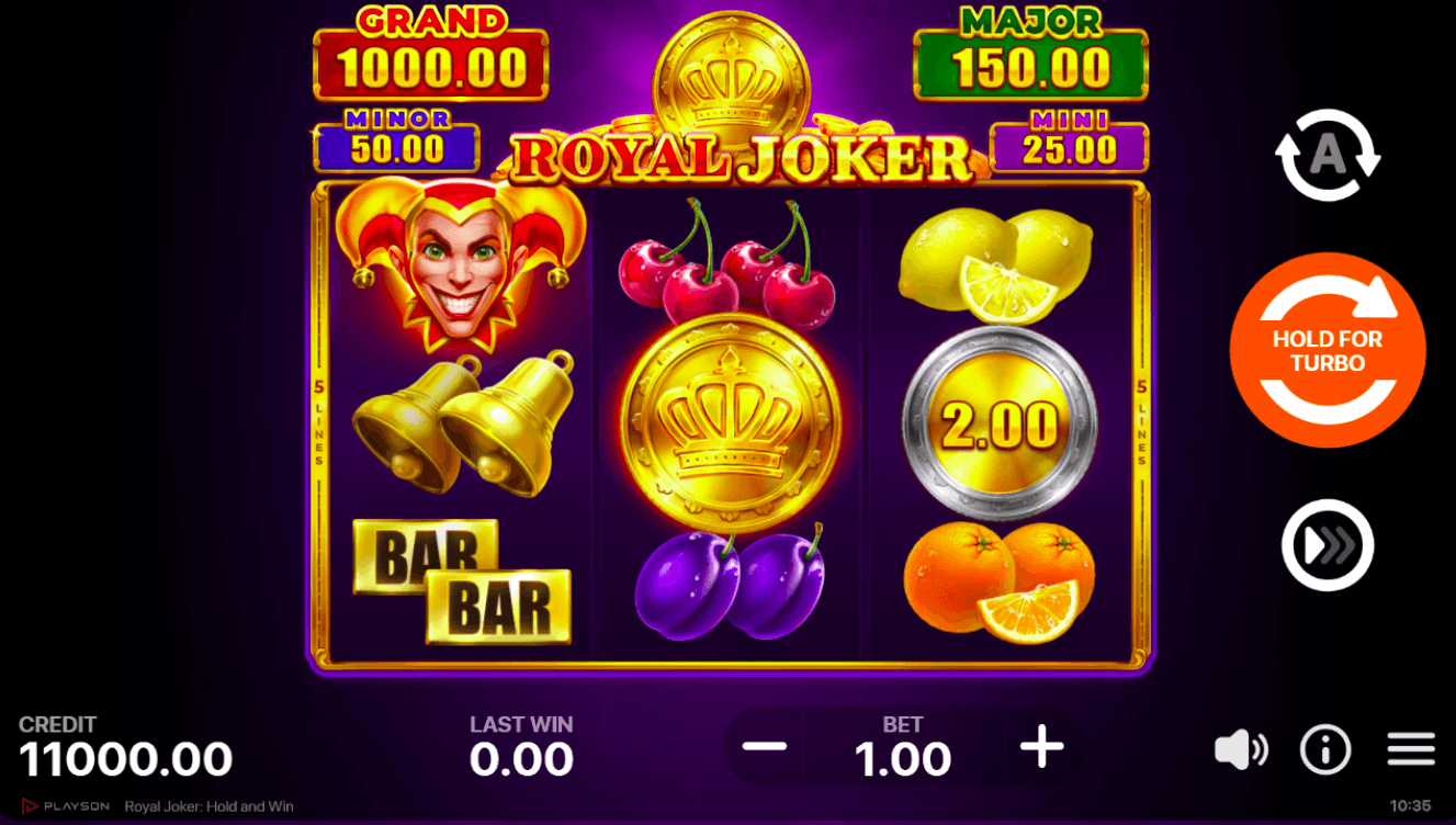 Royal Joker Hold and Win