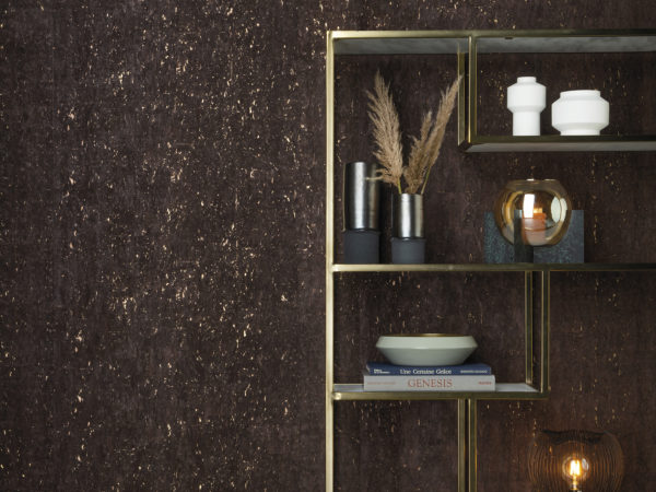 Khatam: bringing adorned nature into your home. In this decor we see the matt charcoal KHA15 in all it's glory with nice accessories by Dôme Deco.