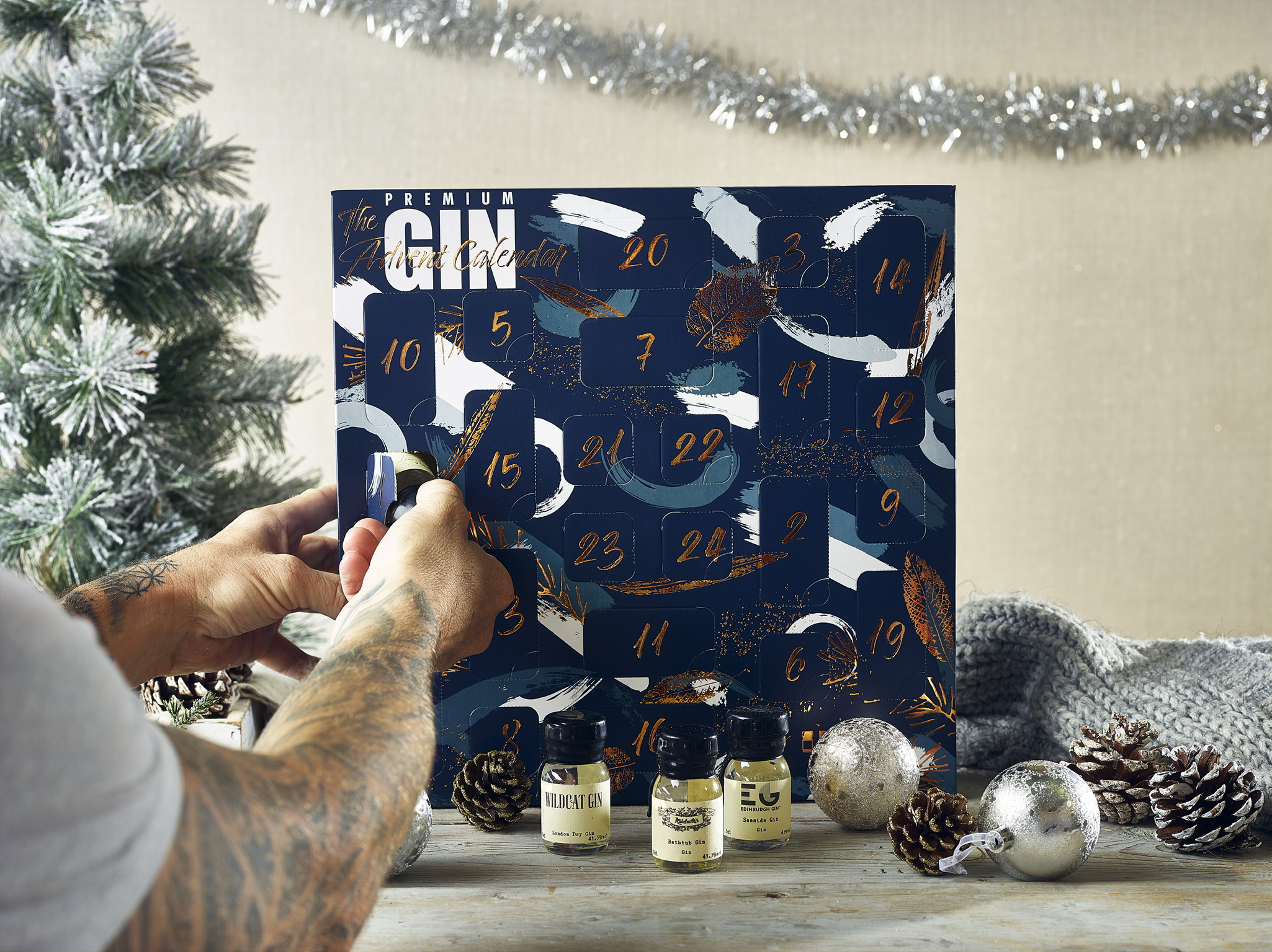 The Premium Gin Advent Calendar from Drinks by the Dram ON IN LONDON