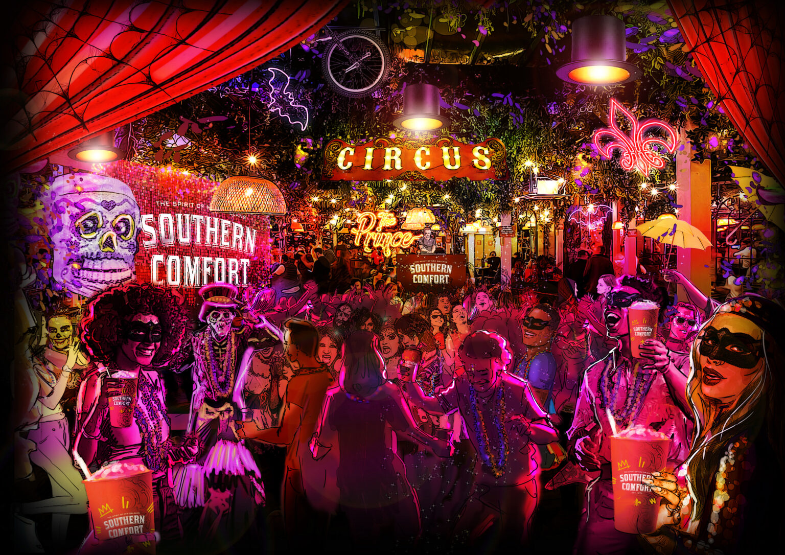SOUTHERN COMFORT IS BRINGING THE MAGIC OF A NEW ORLEANS HALLOWEEN TO THE UK WITH THE ‘HOUSE OF