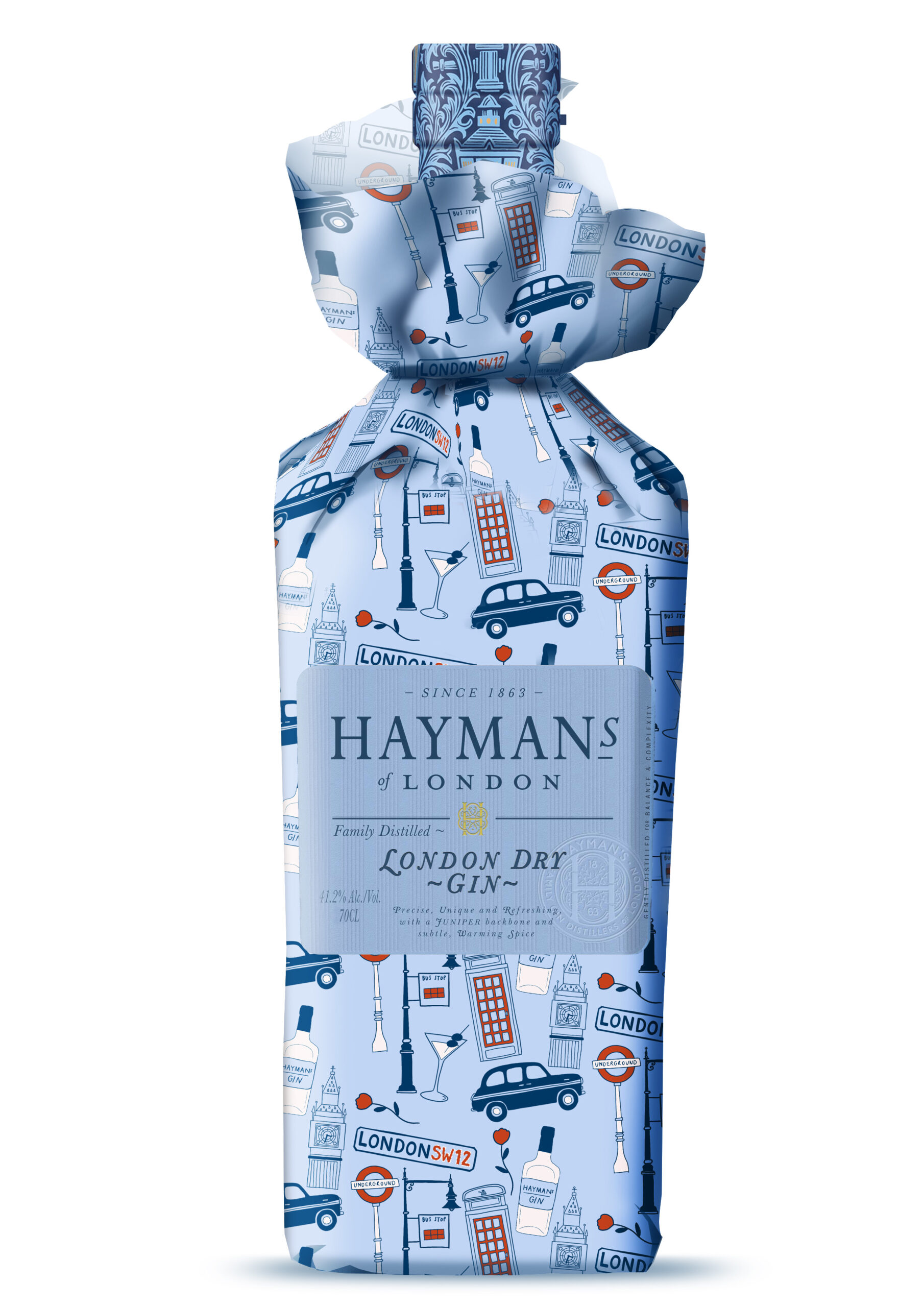 Hayman’s launches Limited Edition Wrap for London Dry in Waitrose ON