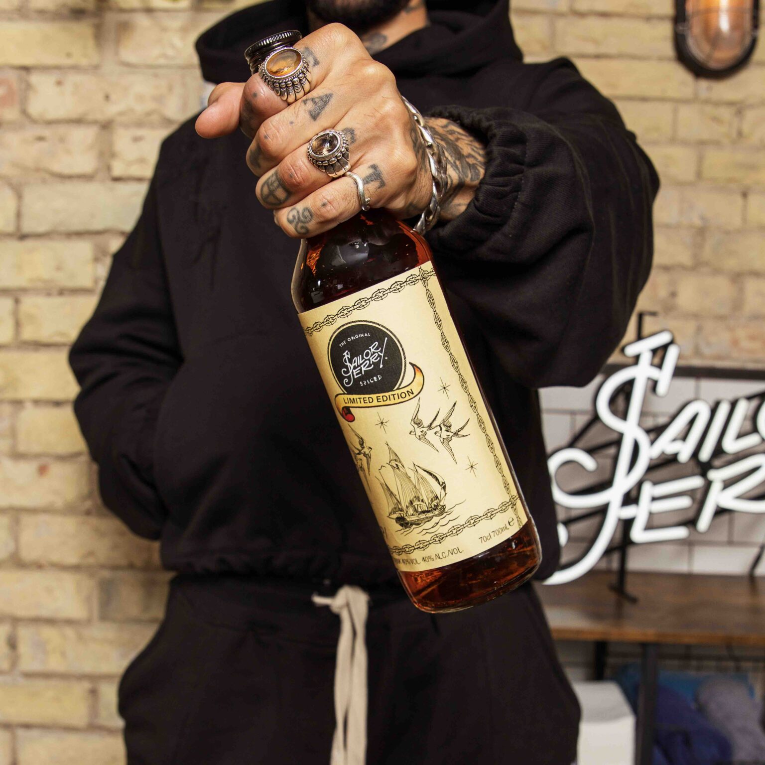SAILOR JERRY & CELEBRITY TATTOO ARTIST, DELPHIN MUSQUET OFFERS FREE