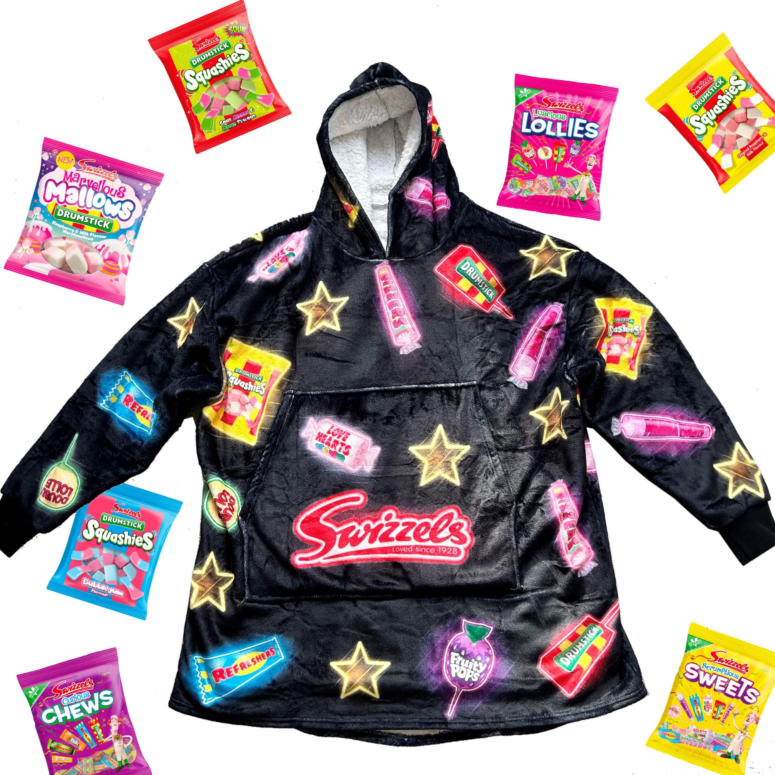 Sweeten your style with Swizzels' limited-editiongiant fluffy