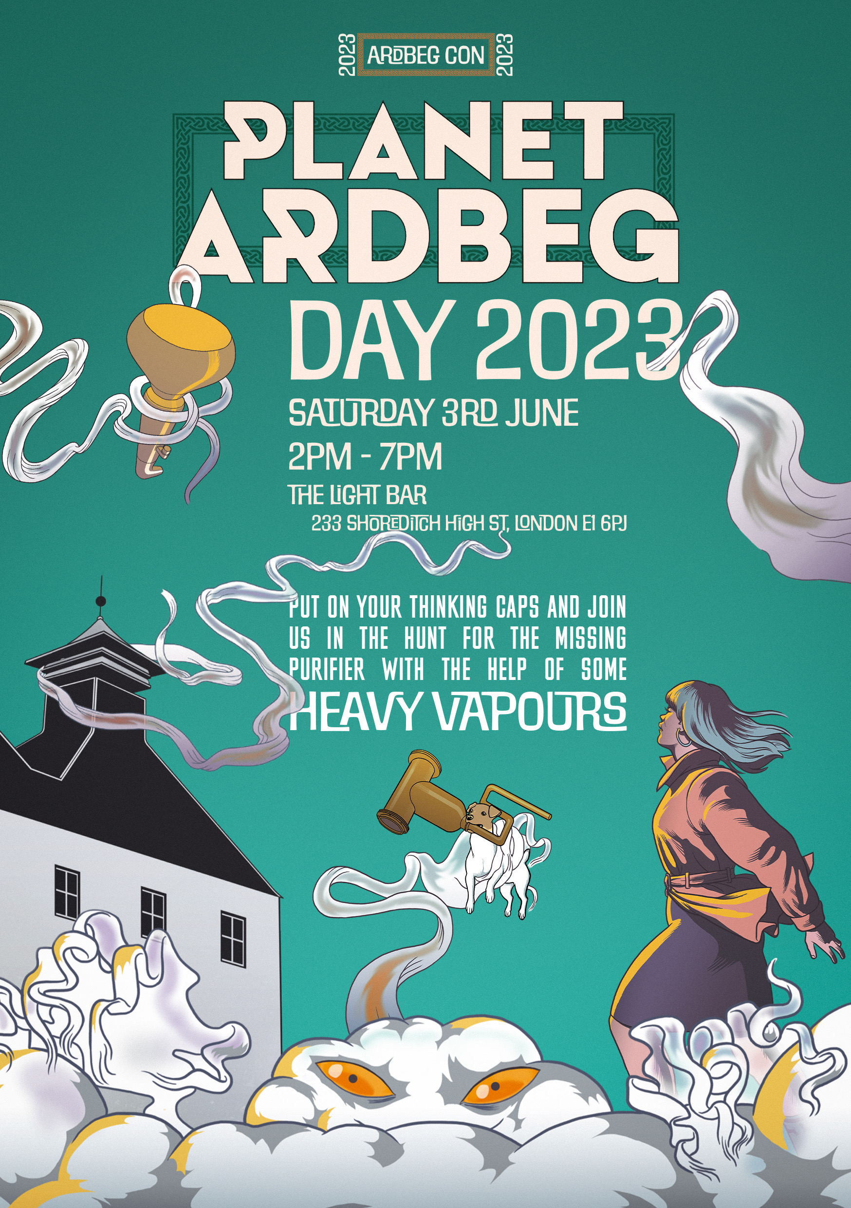 ARDBEG DAY RETURNS TO LONDON WITH A ‘DETECTIVE NOIR’ THEMED