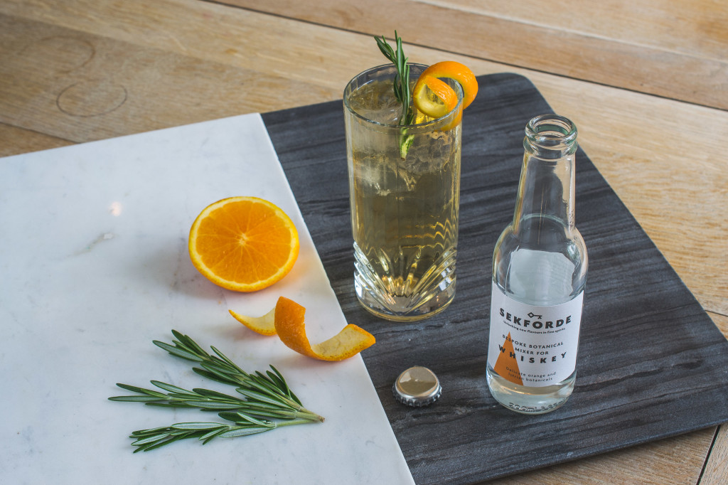 Sekforde Whisky Lay Shot Orange and Rosemary Hi-Ball