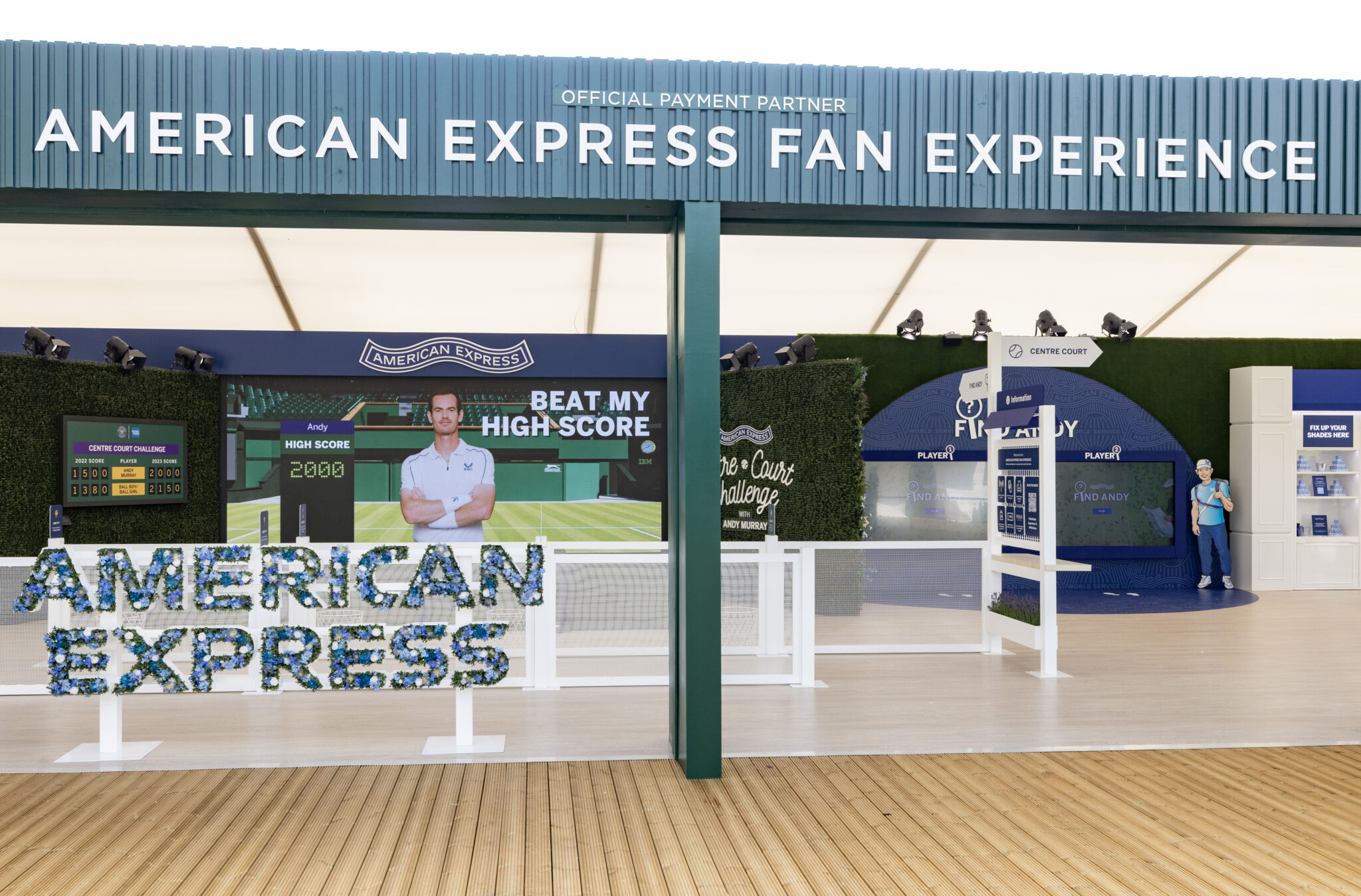 AMERICAN EXPRESS RETURNS TO WIMBLEDON TO GIVE TENNIS FANS