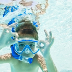 Child Snorkelling