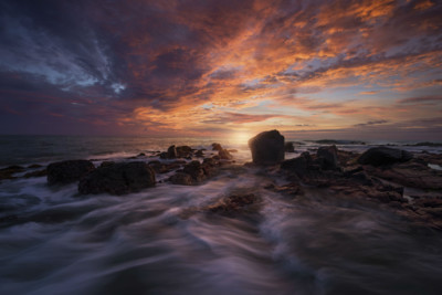 Hurricane Storm Bay, Mexico