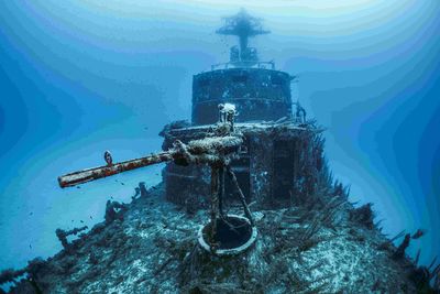 Wreck diving in Gozo, Malta