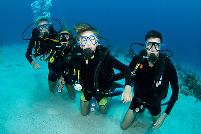 Family diving holiday in Grenada