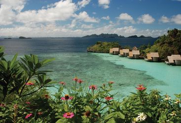 Picture of Misool Eco Resort lagoon