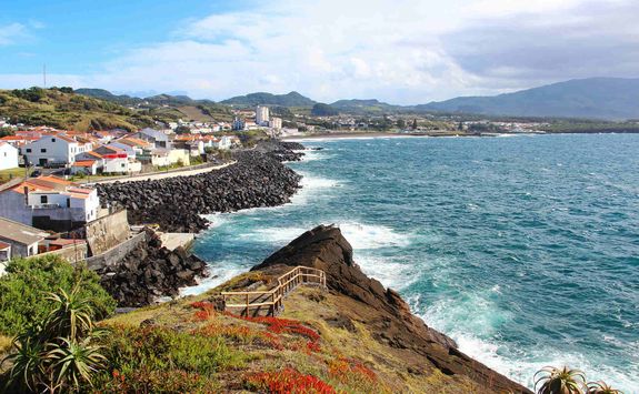 Ponta Delgada cliff