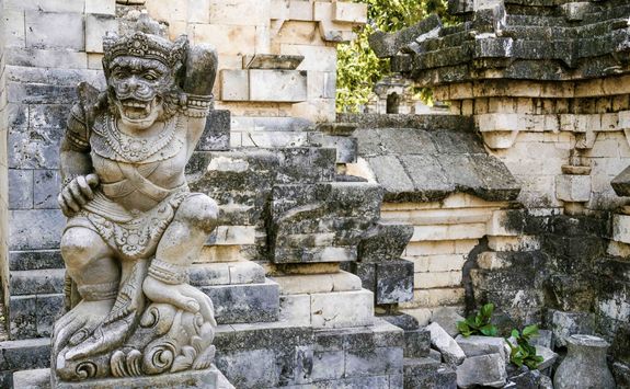 Monkey temple southern bali