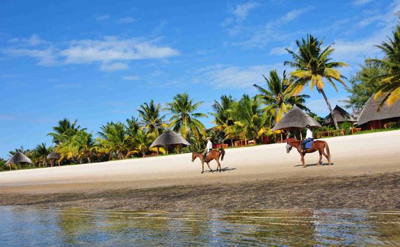 horse riding benguera island