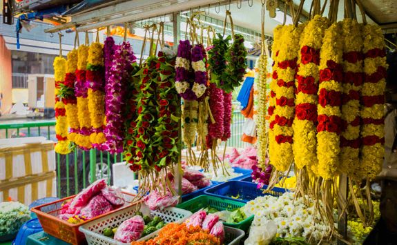 Garlands market Little India