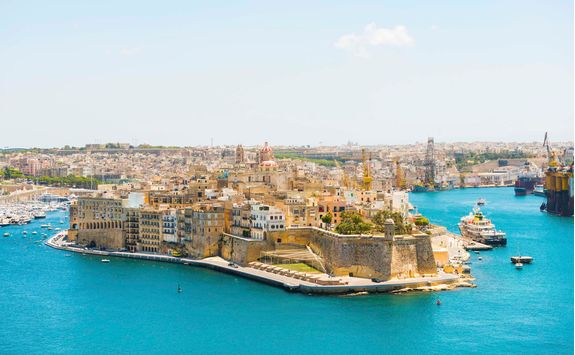 Valletta city view