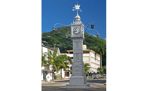 victoria clock tower mahe 