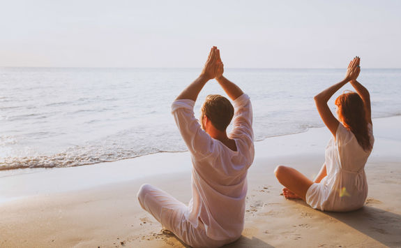 Yoga on the Beach