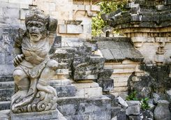 Monkey temple southern bali