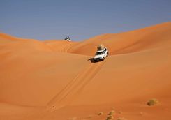 4x4 through the Oman desert