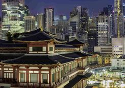 Buddha temple in Singapore