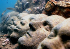 Grenada underwater sculpture park