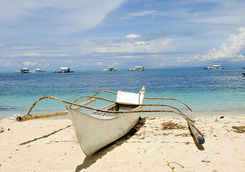 boat on beach 