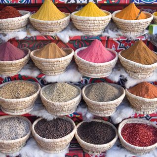 Egyptian spice market
