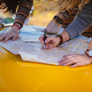 women road trip