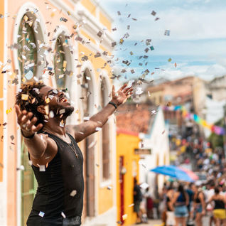 man carnival brazil