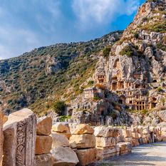 lycian rock tombs