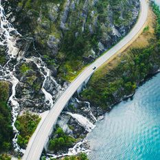 Dramatic Landscape Northern Norway