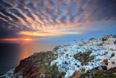 cliffs-crete-sunset