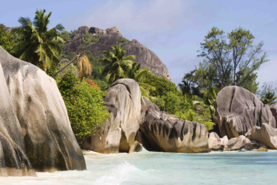 beach of the seychelles