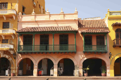 Cartagena colombia archways
