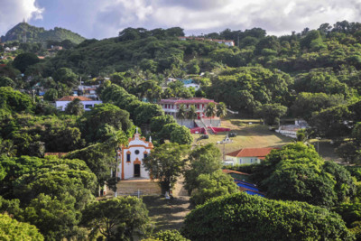 Scenery in Fernando de Noronha in North East Brazil