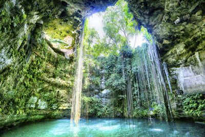Cenotes in Mexico